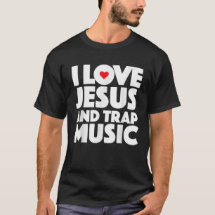 i Liebe jesus und falle music Religious Lover T-Shirt