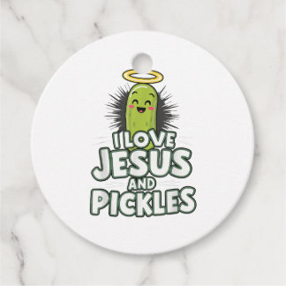 I Liebe Jesus und Pickles Geschenkanhänger