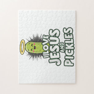 I Liebe Jesus und Pickles Puzzle