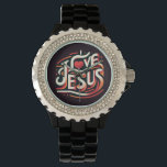 I Liebe Jesus Watch Armbanduhr<br><div class="desc">Die Einführung unserer "Zeitlosen Hingabe: I Liebe Jesus Armbanduhr" - ein bemerkenswertes Zeitwerk, das Glaube und Mode nahtlos verbindet. Diese Armbanduhr ist mehr als nur ein Zubehör; sie ist ein Beleg für deine unerschütterliche Liebe für Jesus und eine ständige Erinnerung Seiner Gegenwart in deinem Leben. Die Geschichte hinter dieser Uhr...</div>