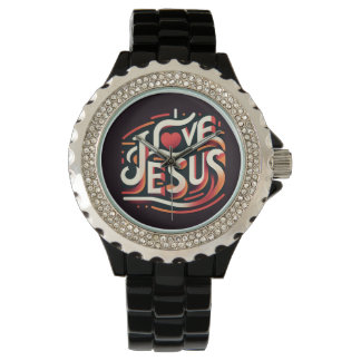 I Liebe Jesus Watch Armbanduhr