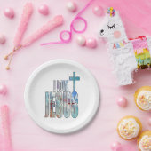 I Liebe-JesuspapierTeller Pappteller (Party)