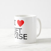 I Liebe-Jet-Geräusche Kaffeetasse (VorderseiteRechts)