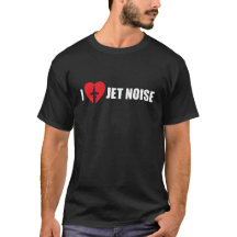 I Liebe Jet Noise Aviation Heart
