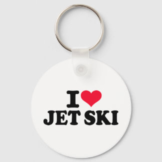 I Liebe Jet ski Schlüsselanhänger