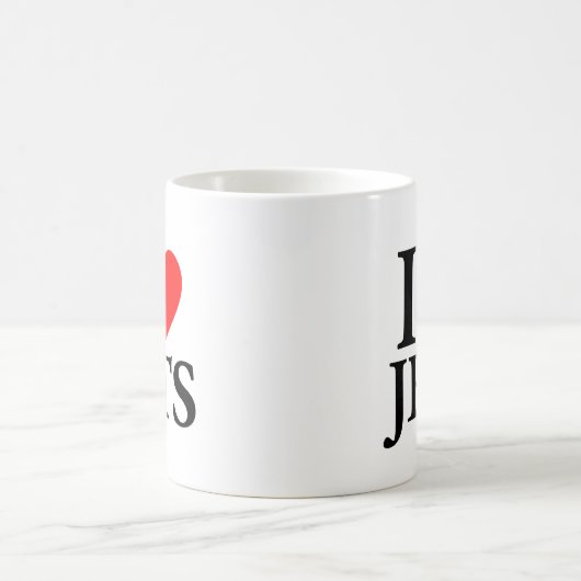 I Liebe Jets Kaffeetasse (Mittel)
