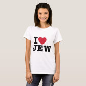 I Liebe Jew T - Shirt (Vorne ganz)