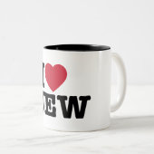 I Liebe Jew Tasse (VorderseiteRechts)