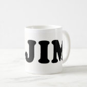 I LIEBE JIM KAFFEETASSE (VorderseiteRechts)