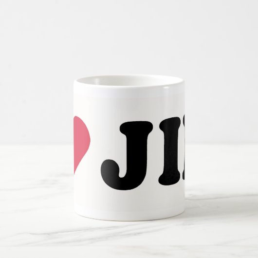 I LIEBE JIM KAFFEETASSE (Mittel)