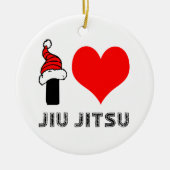 I Liebe Jiu-Jitsu Entwurf Keramikornament (Vorne)
