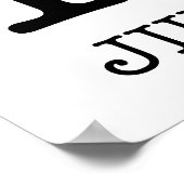 I LIEBE JIU JITSU POSTER (Ecke)