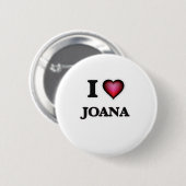I Liebe Joana Button (Vorne & Hinten)