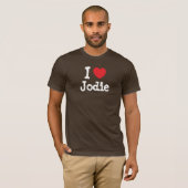 I Liebe Jodie Herzstück T - Shirt (Vorne ganz)