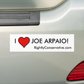 I LIEBE JOE ARPAIO! AUTOAUFKLEBER (Auf Auto)