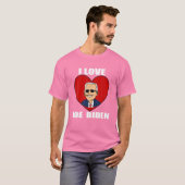 I Liebe Joe Biden Heart - Pro President Joe Biden T-Shirt (Vorne ganz)