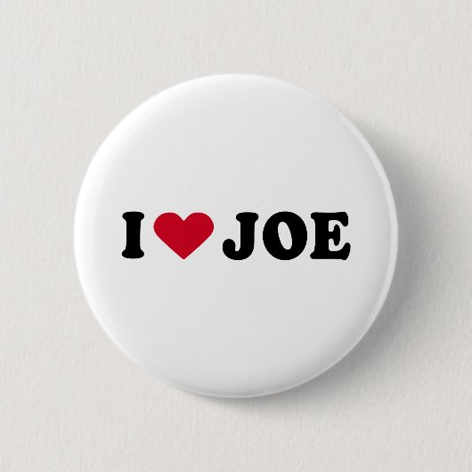 I LIEBE JOE BUTTON (Vorderseite)
