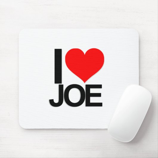 I Liebe Joe Mousepad (Mit Mouse)