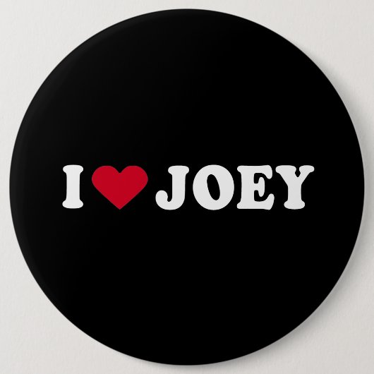 I LIEBE JOEY BUTTON (Vorderseite)