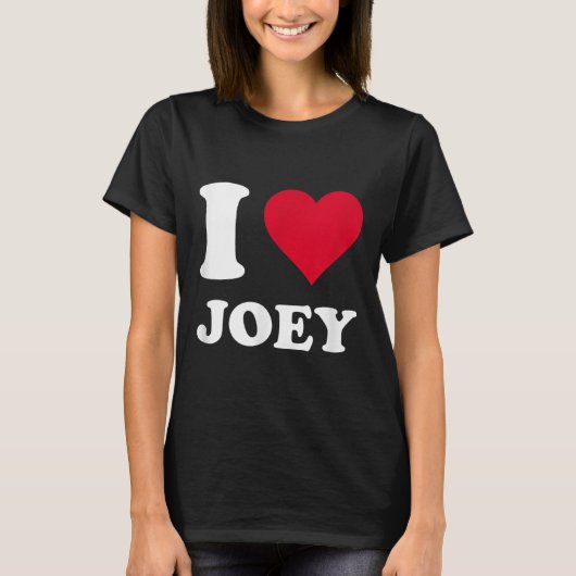 I Liebe Joey T-Shirt (Vorderseite)