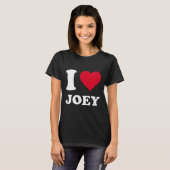 I Liebe Joey T-Shirt (Vorne ganz)
