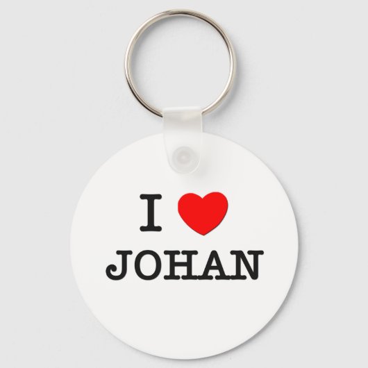 I Liebe Johan Schlüsselanhänger (Vorderseite)