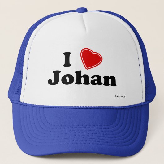 I Liebe Johan Truckerkappe (Vorderseite)