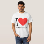 I Liebe Johannesburg T-Shirt (Vorne ganz)