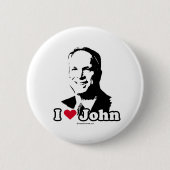 I LIEBE JOHN MCCAIN BUTTON (Vorderseite)