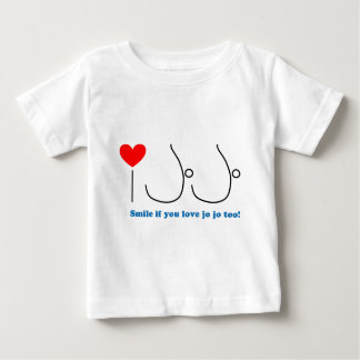 I Liebe JoJo Baby T-shirt