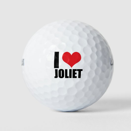 I Liebe Joliet Golfball (Vorderseite)