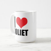 I Liebe Joliet Kaffeetasse (Vorderseite Links)