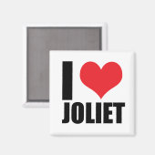 I Liebe Joliet Magnet (Vorderseite/Rückseite)