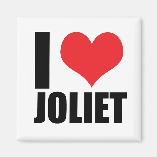 I Liebe Joliet Magnet (Vorne)