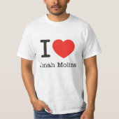 I LIEBE JONAH MOLINA T-Shirt (Vorderseite)