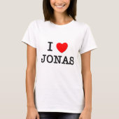 I Liebe Jonas T-Shirt (Vorderseite)