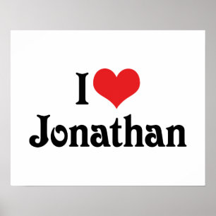 I Liebe Jonathan Poster