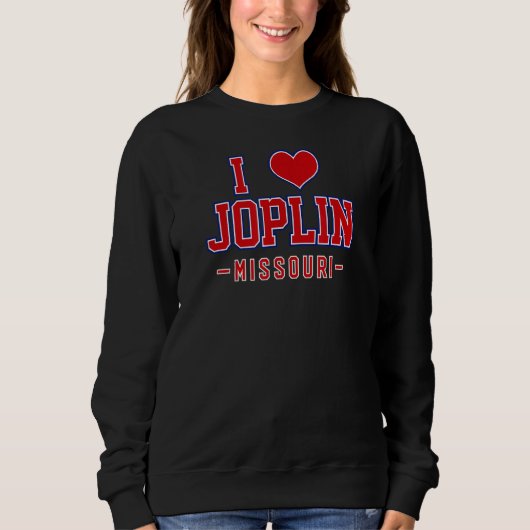 I Liebe Joplin Missouri Sweatshirt (Vorderseite)