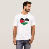 I Liebe Jordan Flag T-Shirt (Vorne ganz)