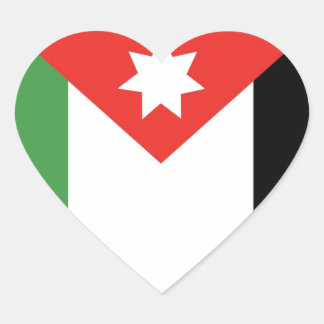 I Liebe Jordan Herz-Aufkleber