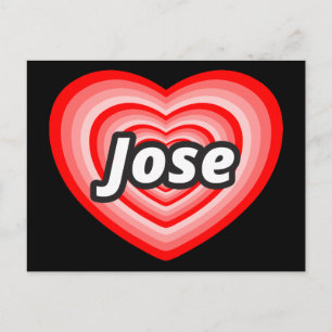 I Liebe Jose Postkarte
