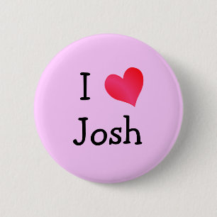 I Liebe Josh Button