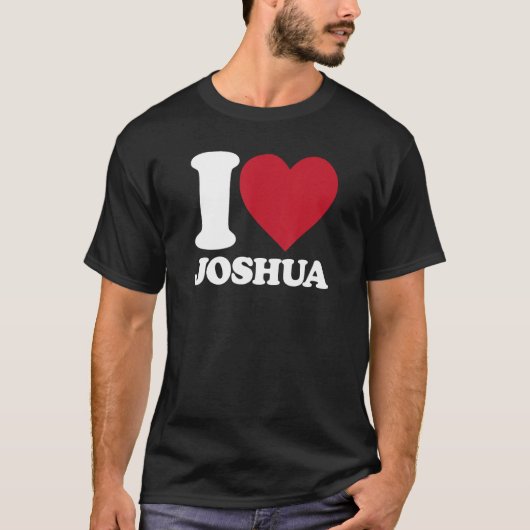 I Liebe Joshua - I heart Joshua T-Shirt (Vorderseite)