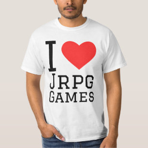 I Liebe jrpg games T-Shirt