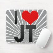 I Liebe JT Mousepad (Mit Mouse)
