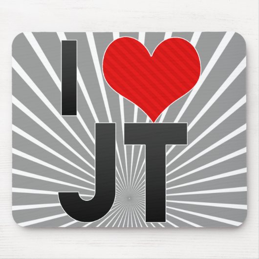 I Liebe JT Mousepad (Vorne)
