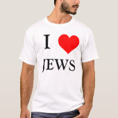 I LIEBE-JUDEN T-Shirt (Vorderseite)