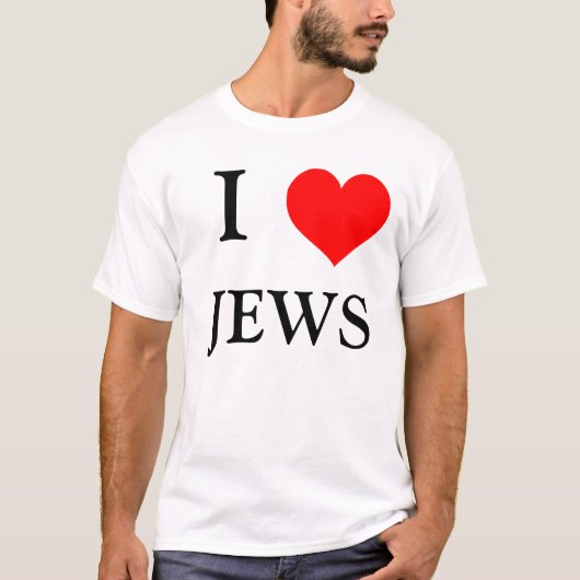 I LIEBE-JUDEN T-Shirt (Vorderseite)