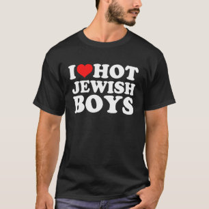 I Liebe Jüdische Jungen T-Shirt