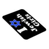 I Liebe Jüdische Mädchen Magnet (Rechte Seite)